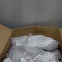 VEVOR 150 Pcs White Chair Covers Polyester Spandex Chair Cover Stretch Slipcovers for Wedding Party Dining Banquet Flat-Front Chair Cover