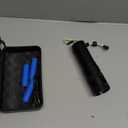 Rechargeable Flashlights 990,000 Lumens, Super Bright LED Flashlight High Lumens with 9000 mAh Capacity, World's Brightest Flashlight Shoots 10,000 Feet for Camping Hiking Emergency, Black