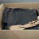 Auxko All Weather Floor Mats Fit for 2026 2025 Nissan Kicks TPE Liners Accessories All Season Guard Odorless Anti-Slip Floor Mats for Nissan Kicks 2026 2025 Black
