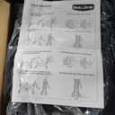 BEAU JARDIN Folding Push & Pull Beach Wagon 500 lbs Collapsible Foldable Wagons with Push Handle All Terrain Wheels Grocery Utility Camping Sports Garden Wagon Cart Black (Extra Large)