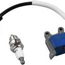 A411001690 Ignition Coil A10070 Compatible with Echo Shindaiwa Trimmer & Brushcutter GT-225 PAS-225 PE-225 SHC-225 SRM-225 SRM-2320T FH235 LE235 M235 T235 with L7T Spark Plug