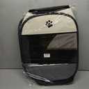 Portable Pet Playpen, Dog Playpen Foldable Pet Exercise Pen Tents Cat House Playground for Puppy Kitten Indoor Outdoor Travel Camping Use (Large (44.8"X44.8"X22.8"), Gray)