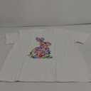 Easter Floral Rabbit Wildflowers Spring Cottagecore Premium T-Shirt, 2XL