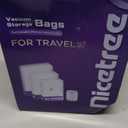 Nicetree 18-Pack Vacuum Seal Bags with Rechargeable Wireless Pump | 3 Sizes (20/24/28 Inch) Travel Vacuum Storage Bags for Clothing, Bedding & Seasonal Storage | Space Saver for Luggage