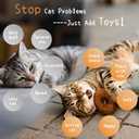 2 x Cat Toys Funny Tools 3 Pcs, Horror Adult Cat Enrichment Catnip Toys with Crinkle Sound, Realistic Design Gifts for Bored Indoor Exercise, Halloween, Photo Moments (6.57")
