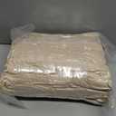 HaloRest Faux Fur Throw Blanket, Thick 1000GSM Fluffy Cozy Throw Blankets for Bed, Luxury Plush Striped Warm Soft Blanket for Couch LivingRoom Home Decor & Gifts(50"x 70", Beige)