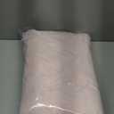 Amdrebio Light Pink Round Circle Rug 4Ft for Girls Bedroom, Fluffy Cute Area Rugs for Kids Room Decor Aesthetic, Kawaii Shag Fuzzy Fur Carpet for Nursery, Preppy Dorm, Classroom, Playroom, Teen, Baby