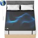 Grounding Mat for Bed, Grounding Mat Full Size, Grounding Mattress Pad for Sleeping, Stress, Enjoy Grounding Indoors,54'' × 78''