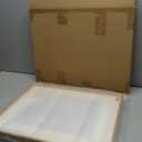 16x20 Frame, Natural Solid Cherry Wood 16"x20" Poster Frame, Rounded Corner 16 x 20 Wood Frame with Mat for 11x14, 16 by 20 Picture Frame HD Tempered Glass, Wall or Tabletop Display, 1 Pack