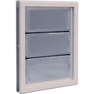 Ideal Pet Products Air Seal Pet Door with Telescoping Frame, Large, 10.25" x 15.75" Flap Size