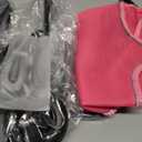 Updated Dog Wheelchair for Back Legs, Small Dog Wheelchair with Wheels, Light Weight Pet Wheelchair for Leg Support Helps Senior,Injured,Paralyzed, M & Pink