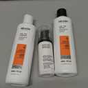 NIOXIN Scalp + Hair Thickening System Kits | For Natural, Colored, & Damaged Hair with Light to Progressed Thinning | Strengthen & Boost Hair Density with Niacinamide & Biotin | 1 Month Supply