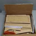 Lerliuo Rattan Nightstand, Boho Side Table with Drawer Open Shelf, Cane Accent Bedside End Table with Solid Wood Legs for Bedroom, Dorm and Small Spaces (Natural) (1 pack)