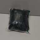 Women Sequin Abaya Muslim Dress Solid Color Islamic Prayer Clothes Glitter Maxi Dubai Robe with Pockets, Black, Size 11-12Y