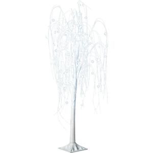 Good Tidings 4'H Willow Tree 192 LED Fairy Lights Cool White, 20% Twinkle