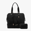 Weekender Bags for Women, Large Travel Duffel Bag with Shoes Compartment, Carry On Overnight Tote Bags with Toiletry Bag