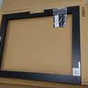 MCS Canvas Float Frames 16x20 Canvas Black Finish Frame, Vertical & Horizontal Wall Hanging Large Frame for Canvas Paintings (1-Pack)