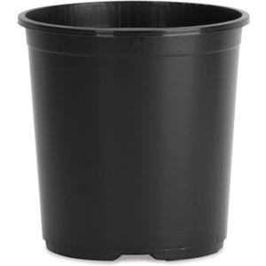 The HC Companies 2.62 Gal Nursery Pot - Plastic Plant Pots with Drainage Holes for Seedlings, Garden Plants, Flowers, Black