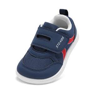 Toddler Wide Toe Box Barefoot Shoes Boys Girls Sneakers Kids Tennis Shoes Preschool Non Slip Lightweight Comfortable First Walking Shoes Running Outdoor Activities. size 28 (68")