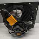 10 Inch Shutter Exhaust Fan for Garage, 890 CFM, Plug & Play