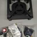 Llamaviva Propane Burner, High Pressure 100, 000 BTUs Single Gas Stove with 4.1ft Adjustable Hose with Regulator, Propane Stove for Outdoor Cooking, Seafood Boil, Turkey Fry