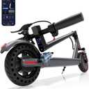 Aovowheel Electric Scooter for Adults, 10'' 500W Motor, Max 23 Miles Range, 19 Mph Top Speed with Dual Suspension, Portable Folding E-Scooter for Commuting, Electric Scooter