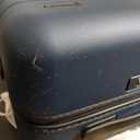 Away Bigger Carry-On Luggage, Lightweight Hardside Large Suitcase with Spinner Wheels, TSA Lock, Airline Approved, Navy Blue