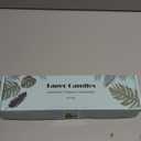 8 Pack 10 Inch Soft Baby Blue Taper Candles Long Burning Time and Dripless Candles for Dinner Home Decor Wedding Shower