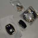 for Mercedes Benz Key Fob Cover, Fit for C E S M CLS CLK G Class Keyless Smart Car Accessories with Bracelet Key Holder