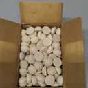 1 inch Half Wooden Balls, 250PCS Unfinished Round Wood Half Sphere Balls, 25mm Small Natural Wooden Half Split Balls for Crafts and DIY Decorative Projects