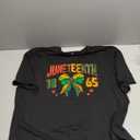 Juneteenth Coquette Bow Breaking Every Chain 1865 African Premium T-Shirt, Size: 2XL