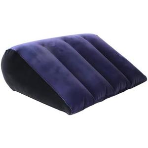 WHZHAOCAI Portable Wedge Pillow Inflatable Cushion - Body Positioners for Legs and Back Support for Sleeping,Reading and Rest,Use in Bed, Travel, Camping Or Office，Fast Inflating Deflation