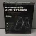 Twister Arm Trainer, 66-110lbs Adjustable Chest Expander, Forearm Enhanced Exercise, Shoulder Muscle Training Fitness Equipment, U-Shaped Power Twister Chest Workout Equipment