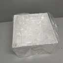 Buffet Risers, Food Display Risers for Party, White Acrylic Risers Display Stand for Buffet Table, Catering Displays for Dessert, Cube Box Nesting Riser with Hollow Bottoms (5"x6"x7"x8"x9"x10" 6 PCS)