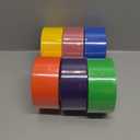 Oleitodh 6 Pack Rainbow Colored Duct Tape Bulk, 2 Inch x 180 Yards Heavy Duty Color Duct Tape Rolls, No Residue,Waterproof & Tear by Hand,Great for Packaging, Arts & Crafts and DIY Projects
