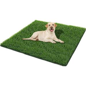 Dog Grass Pad,51.1x31.8In Fake Grass for Dogs, Artificial Grass for Dogs Potty Pee Pad Training Indoor Outdoor