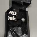 NDakter Bike Lock, 5 Digit Combination Heavy Duty Anti Theft Bicycle Chain Lock, 2.62/3.2/4.27/5/6Ft Long, High Security Resettable, Suitable for Bike, Scooter, Door, Gate, Fence-4/6mm Thick (Black)