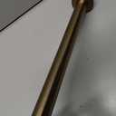 Ivilon Tension Curtain Rod - Spring Tension Rod for Windows or Shower, 24 to 36 Inch. Warm Gold