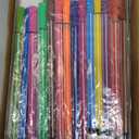 Geelin 51 Pcs Fun Baby Shower Game Kit Baby Shower Activities Favors Decorations First Abc Book Sign 26 Alphabet a to Z Coloring Card with 24 Watercolor Pen Storage Bag for Party(Wildflowers)