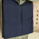 DECOLURE 100% Viscose Derived from Bamboo Sheets King Size 6pcs - Ultra Soft & Luxuriously Cooling, 17" Deep Pocket, Double Stitching, Perfect for Hot Sleepers - King Bed Sheets (Navy Blue)