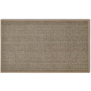 Artoid Mode Non Skid Washable Kitchen Rugs Mats Doormat, Rubber Backing Absorbent Rugs for Kitchen Door Mat Kitchen Mats Floor Mats Front of Sink 17x29 Inch (Beige Grey)