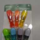 Brite Concepts Set of 7 Colorful Magnetic Multi-Clips to Hang Documents or Close Bags #16499, 1 Pack of 7 Clips
