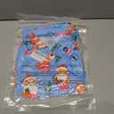 Men's Hawaiian Shirt Funky Blue Beach Printed Tropical Beach Shirt Casual Button Down Short Sleeve Floral Shirts Tops (S)