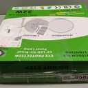 4PK 15.8 Inch LED Flush Mount Ceiling Light, 32W, 3480LM, 3000K/4000K/6000K CCT Selectable, Round Flat Panel Light Low Profile Ceiling Light Fitures for Hallway, Kitchen, Bedroom, Laundry Room (White)