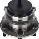 Autoround 512326 Rear FWD Wheel Bearing and Hub Assembly Compatible with 2007-2020 Hyundai Santa Fe, 2007-2012 Veracruz, 2011-2015 Kia Sorento, 5 Lug w/ABS