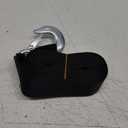 2 Inch by 20 Feet Trailer Winch Strap with Hook Heavy Duty Strap Replacement 10000 lbs Breaking Strength 3300 lbs Load Capacity for Boat,Jet Ski, Black, 1 Pack