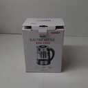 Electric Kettle with Temperature Control for Tea and Coffee, 1.8L 1500W, Keep Warm - Removable Infuser, Glass Tea Kettle Hot Water Boiler, BPA Free, Auto Shut Off, Boil-Dry Protection, Stainless Steel