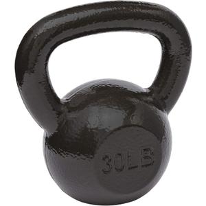 Amazon Basics Cast Iron Kettlebell, 30lb