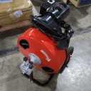 Drain Cleaning Machine 100Ft 3/ 4 Inch Cable, 750W Auto Feed Portable Electric Sewer Snake, Electric Drain Auger with 6 Cutter Air-Activated Foot Switch for 4" to 8" Pipes