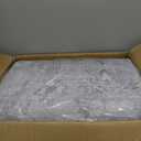 LIVEBOX 10x14 Area Rugs, Extra Large Grey Area Rug for Living Room Boho Soft Non-Slip Rug, Low Pile Non-Shedding Indoor Carpet for Dining Room Bedroom High Traffic Areas (Silvergray)